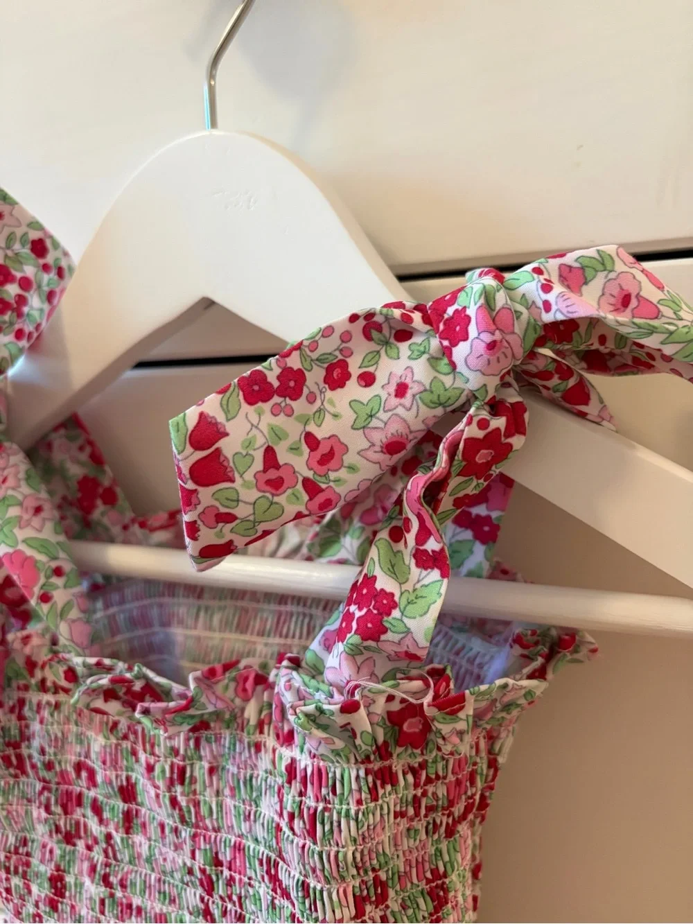 Cecil and Lou Girls Swimsuit 18 Months Pink Floral One Piece